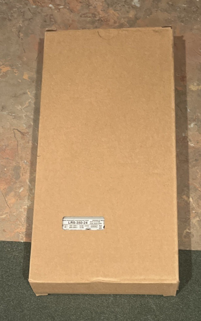 Mean Well LRS-350-24 AC/DC Power Supply – 3 Outputs – 24V@14.6A