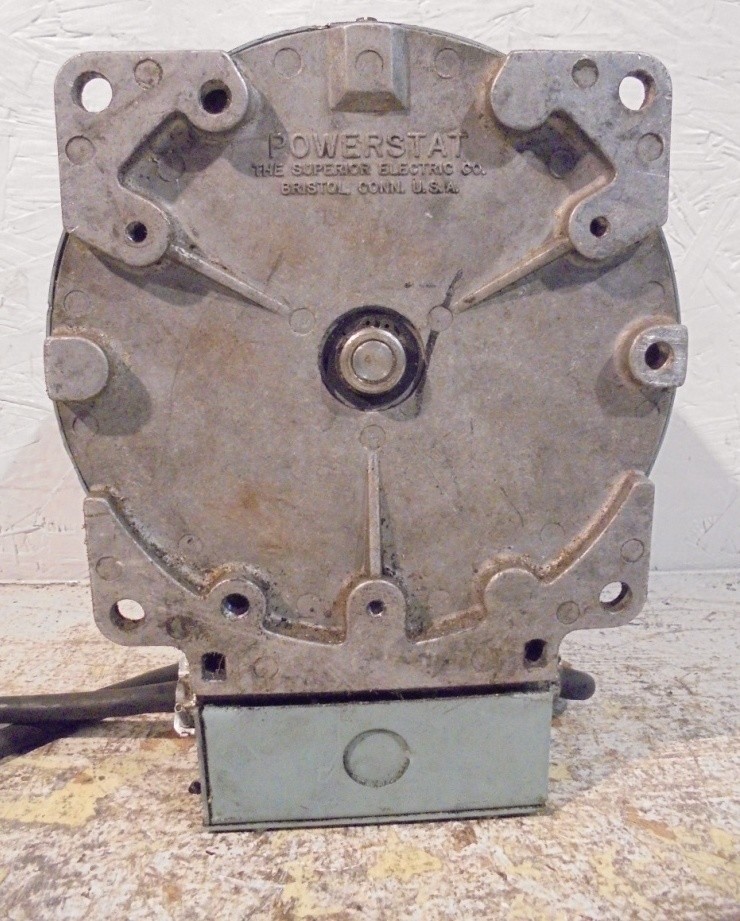 SUPERIOR ELECTRIC POWERSTAT 236BT VARIABLE AUTOTRANSFORMER, 2.8 KVA, USED