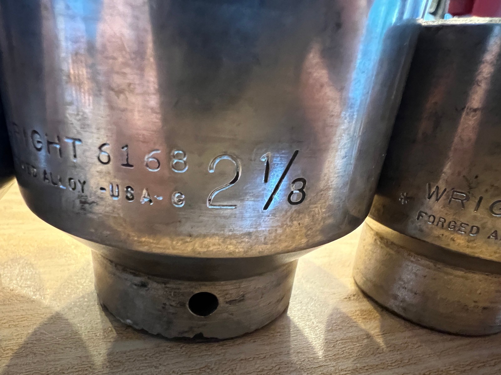 Wright Tool 3/4″ Drive 10 Pc 12‑Point SAE Socket Lot 6130 6134 6138 6144 6146 et