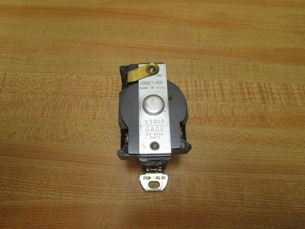 Hubbell 20A. 125V. Wiring, Locking Device 20A125V (Pack of 8)
