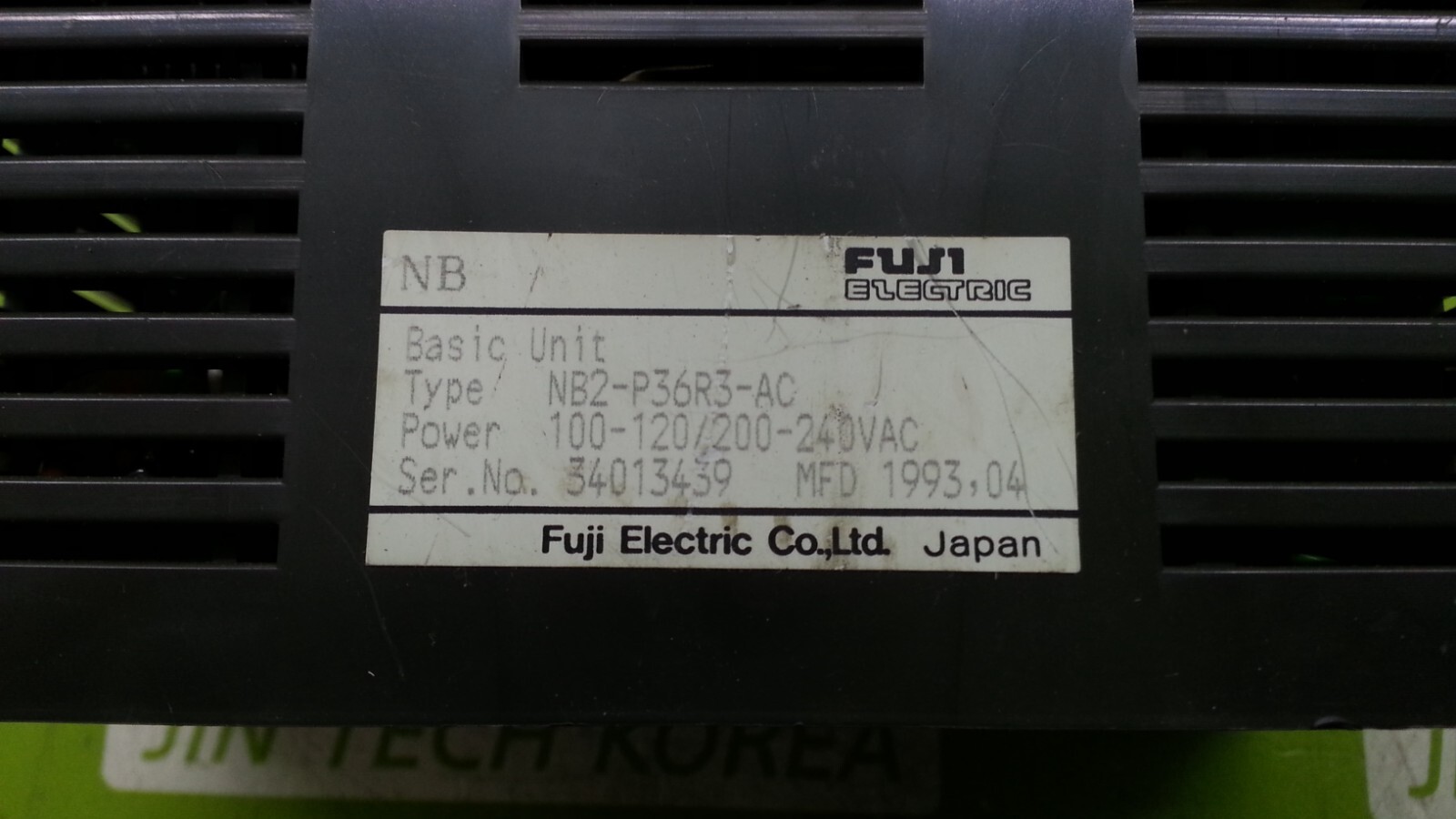 FUJI NB2-P36R3-AC PLC Module Tested – Cosmetic Issue, See Photos