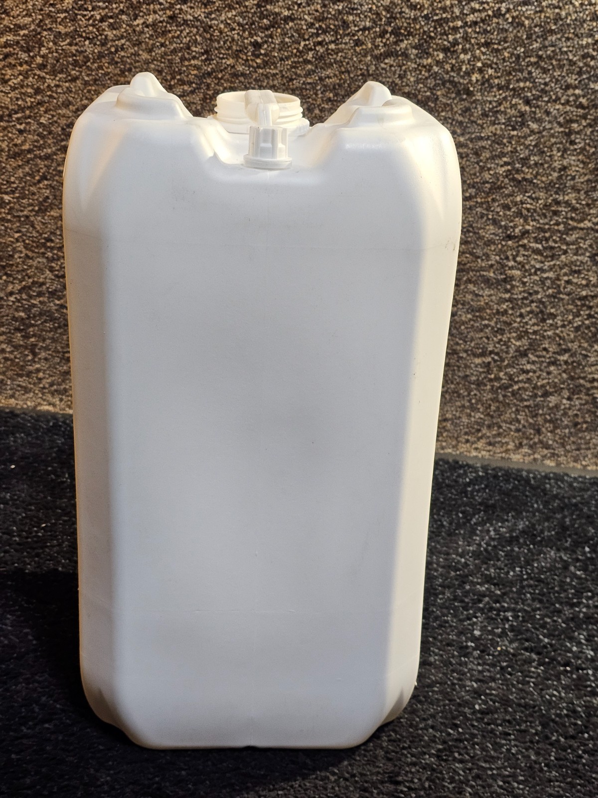 (QTY 2) McMaster-Carr 7 Gallon Shipping Jug Tighthead Container Rectangular