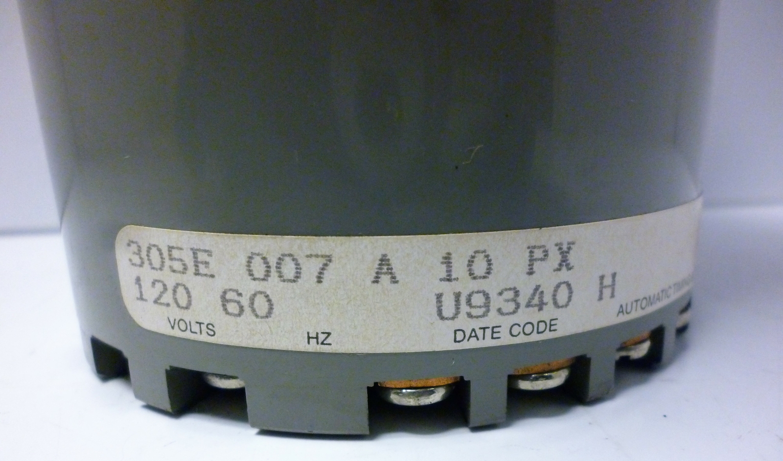 Marsh Bellofram 305E-007-A-1-0-PX Electromechanical Timer