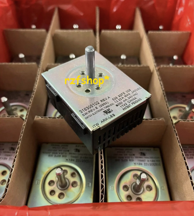 1pc NEW FOR 316305102 REV.A 13.33A 240VAC Control Switch 2.55 x2.3 x 2.1cm &zyxy