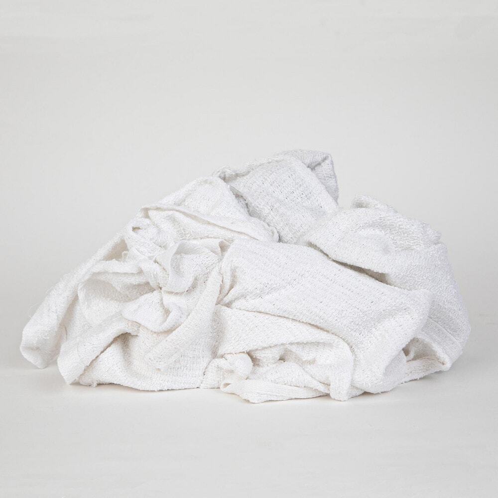 PRO SOURCE Cotton Terry Bar Mop Towels: 16″ x 19″ w/ Hemmed Edges, 5 lb Box