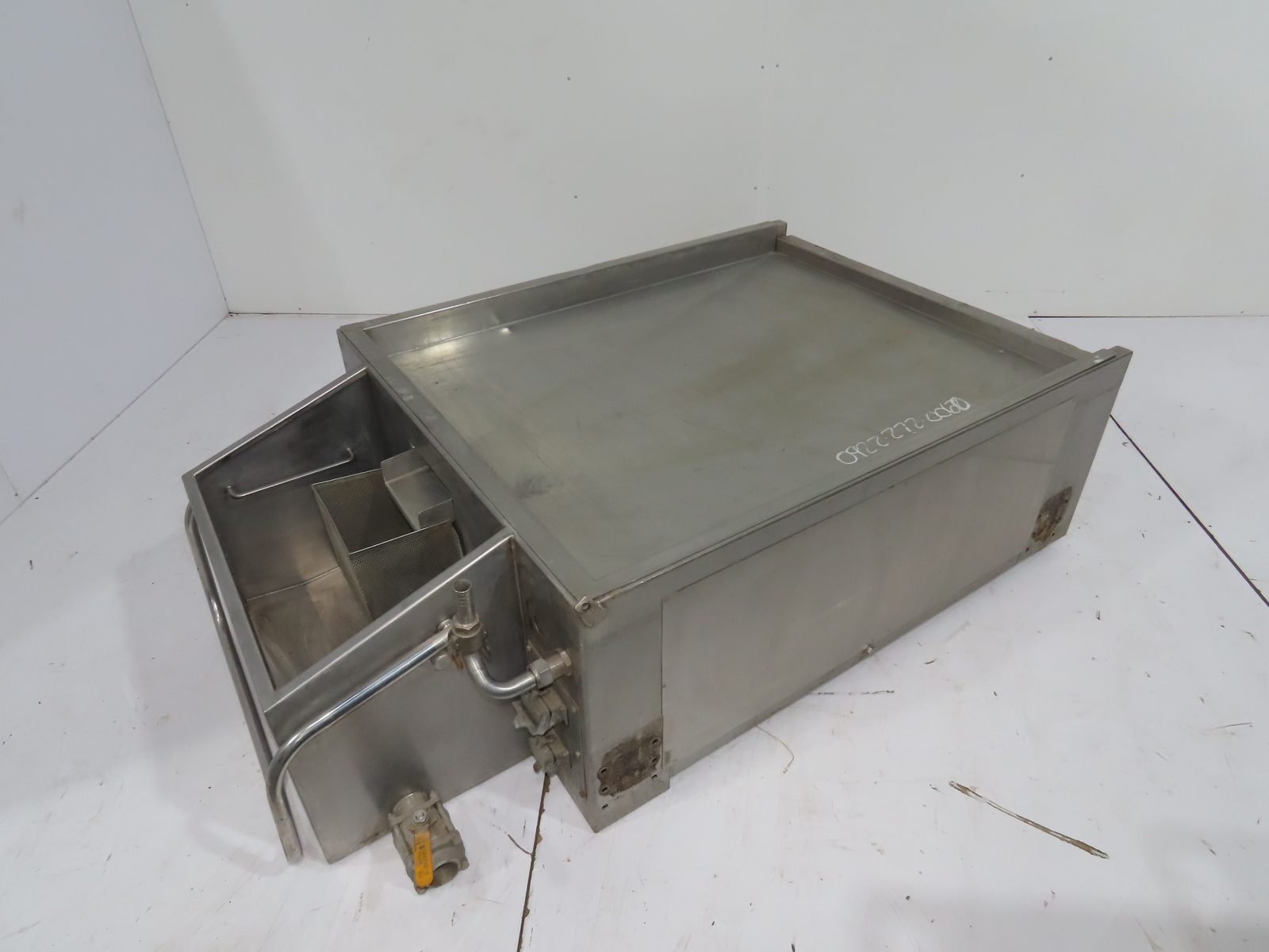 40″x 49″ Nonmagnetic SS Stainless Steel Oil Acid Drip Drain Tray Pan Tub