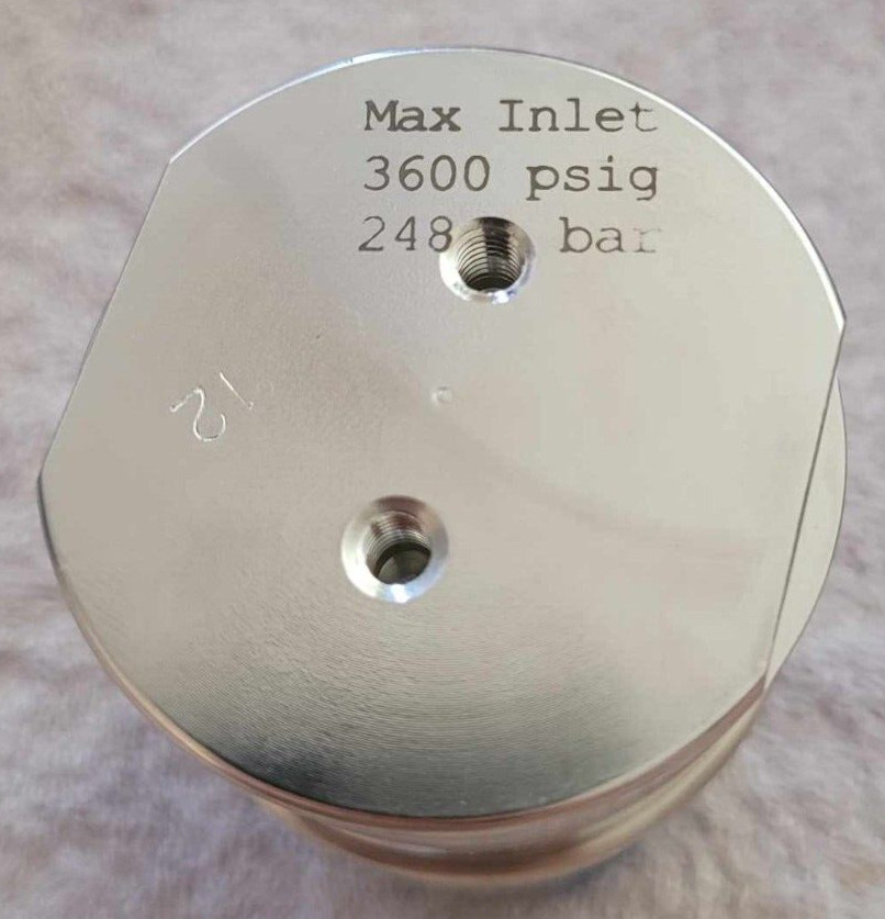 PR1 GO REGULATOR PR1-1A11ACI111 1/4″ FNPT 316 SS PRESSURE REGULATOR 0-250PSIG