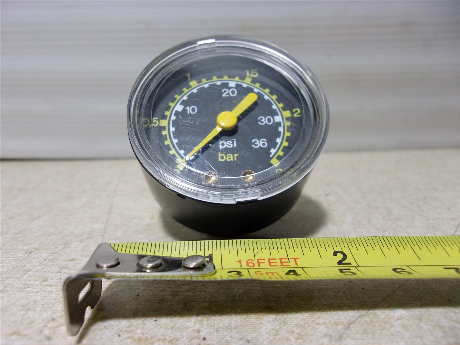 NEW Festo 0-36 Psi 0-2.5 bar 1/4″ NPT Pressure Gauge *FREE SHIPPING*