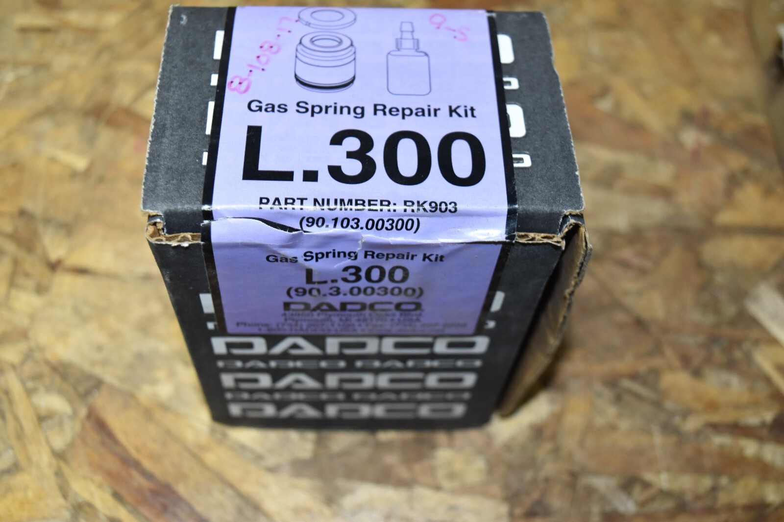 Dadco L300 Gas Spring Repair Kit RK903 90.103.00300 NEW OLD TOCK FREE SHIPPING