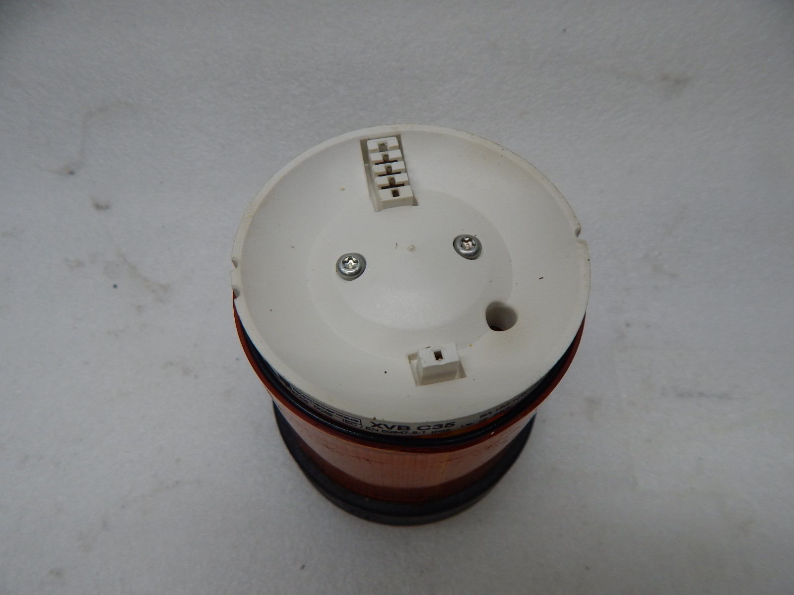 Telemecanique XVB-C35 Yellow warning light replacement lens middle light
