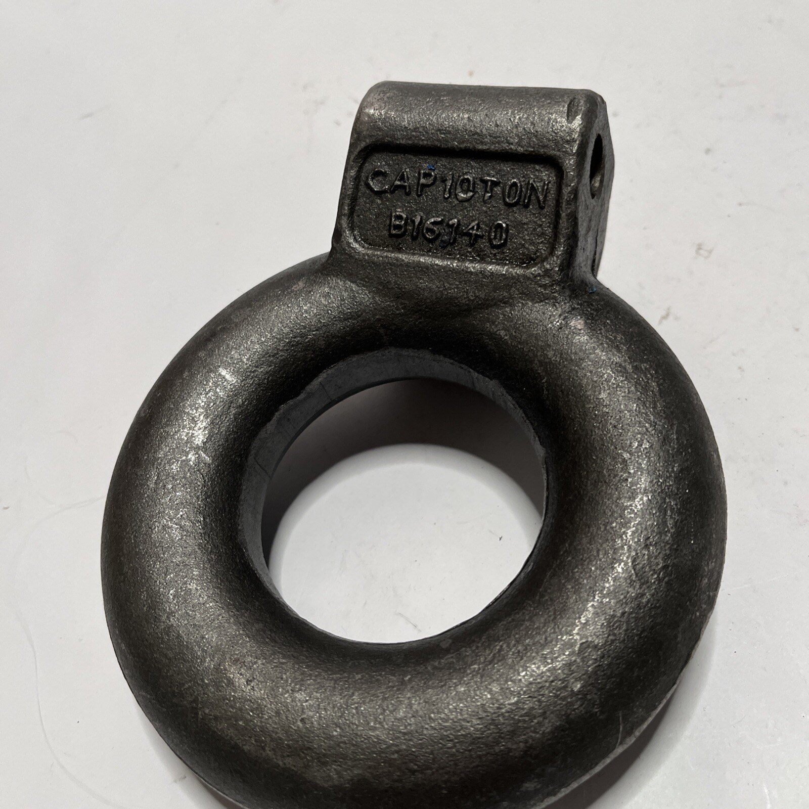 Buyers Products B16140 Plain Finish Forged Steel Tow Eye 3″ ID 10 Ton Towing Eye