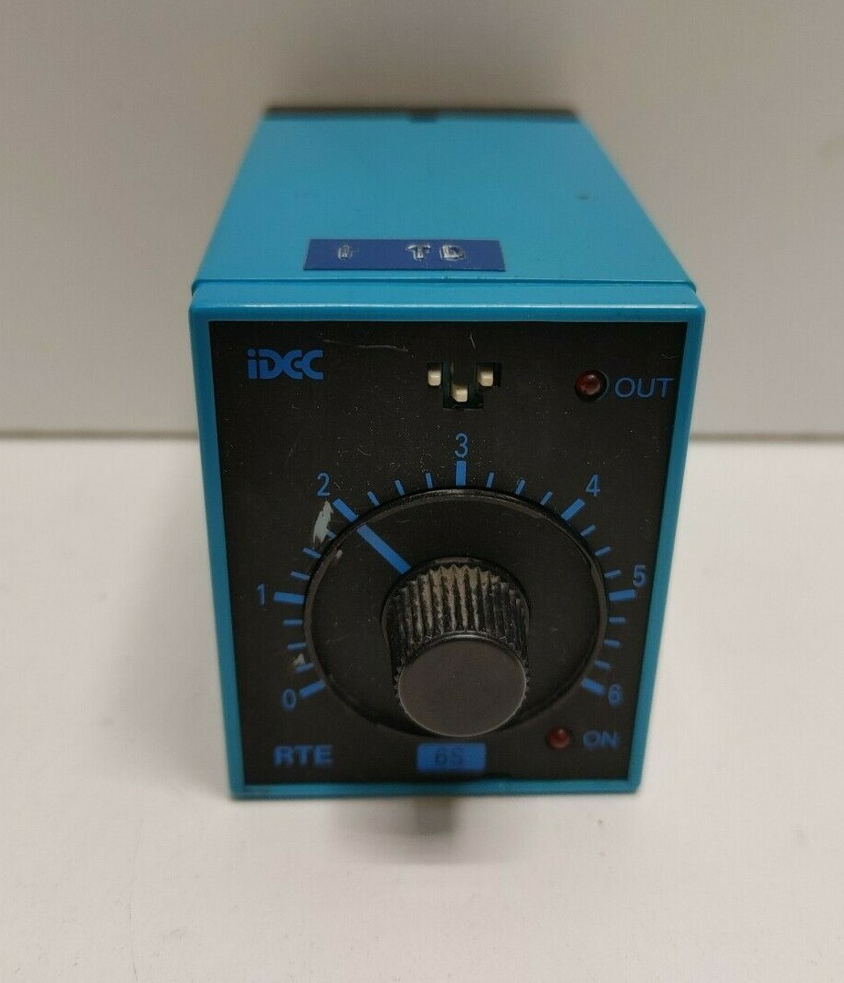 GUARANTEED! IDEC 120V 10A 0.1-10 MIN ELECTRIC TIMING RELAY RTE-B11-AC120