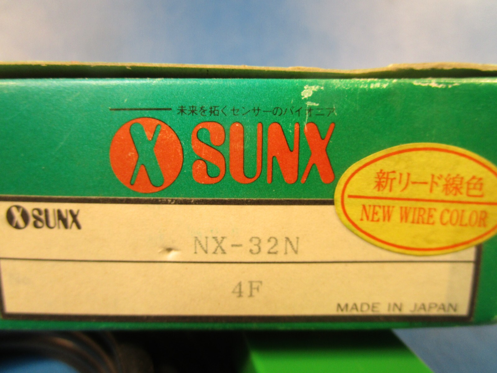 SUNX NX-32N, Narrow-View Diffuse Reflective Photoelectric Sensor, BEAM SENSOR