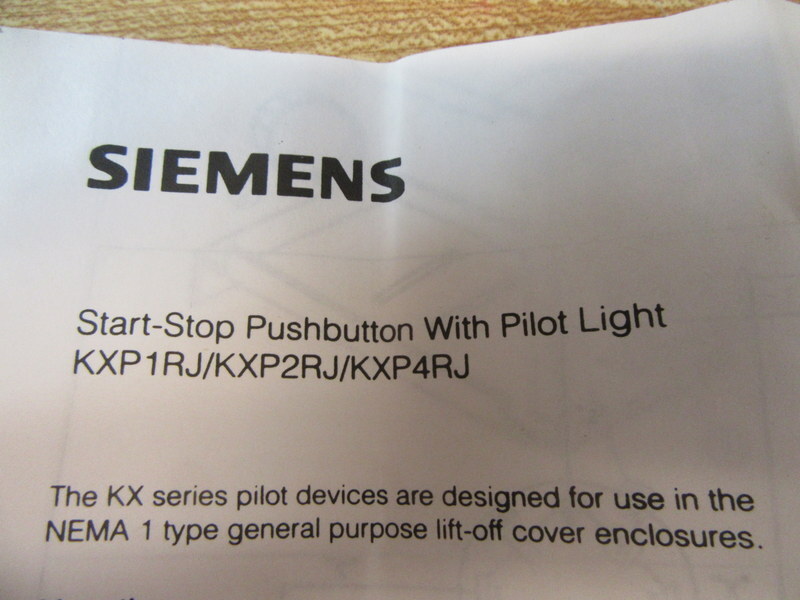 Siemens 3SA8 800-4AB02 Control Button 24-267-010-501 Hardware Kit
