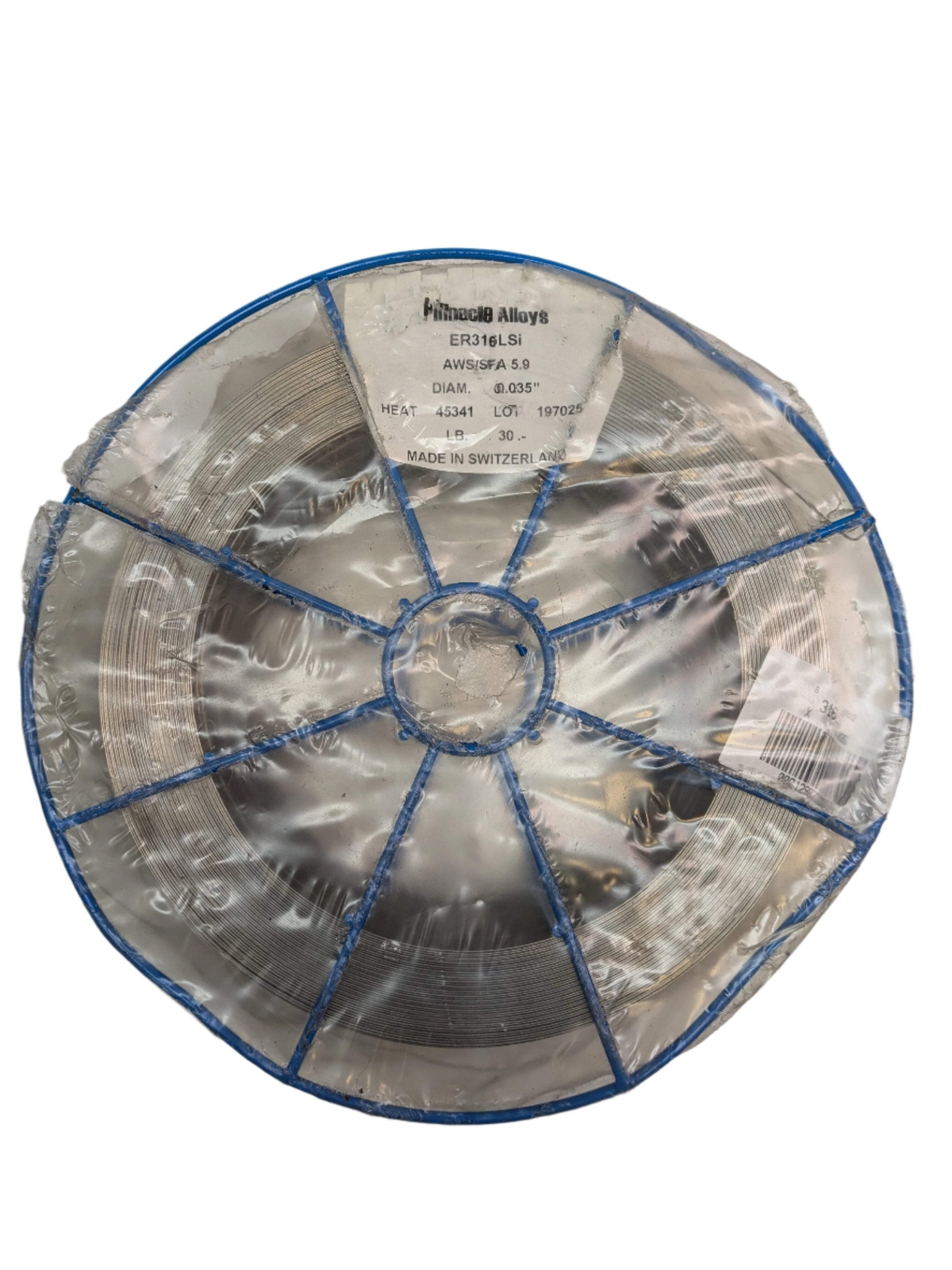 PINNACLE ALLOYS ER316LSI SOLID STAINLESS STEEL 0.035″ 45341HEAT 30LB