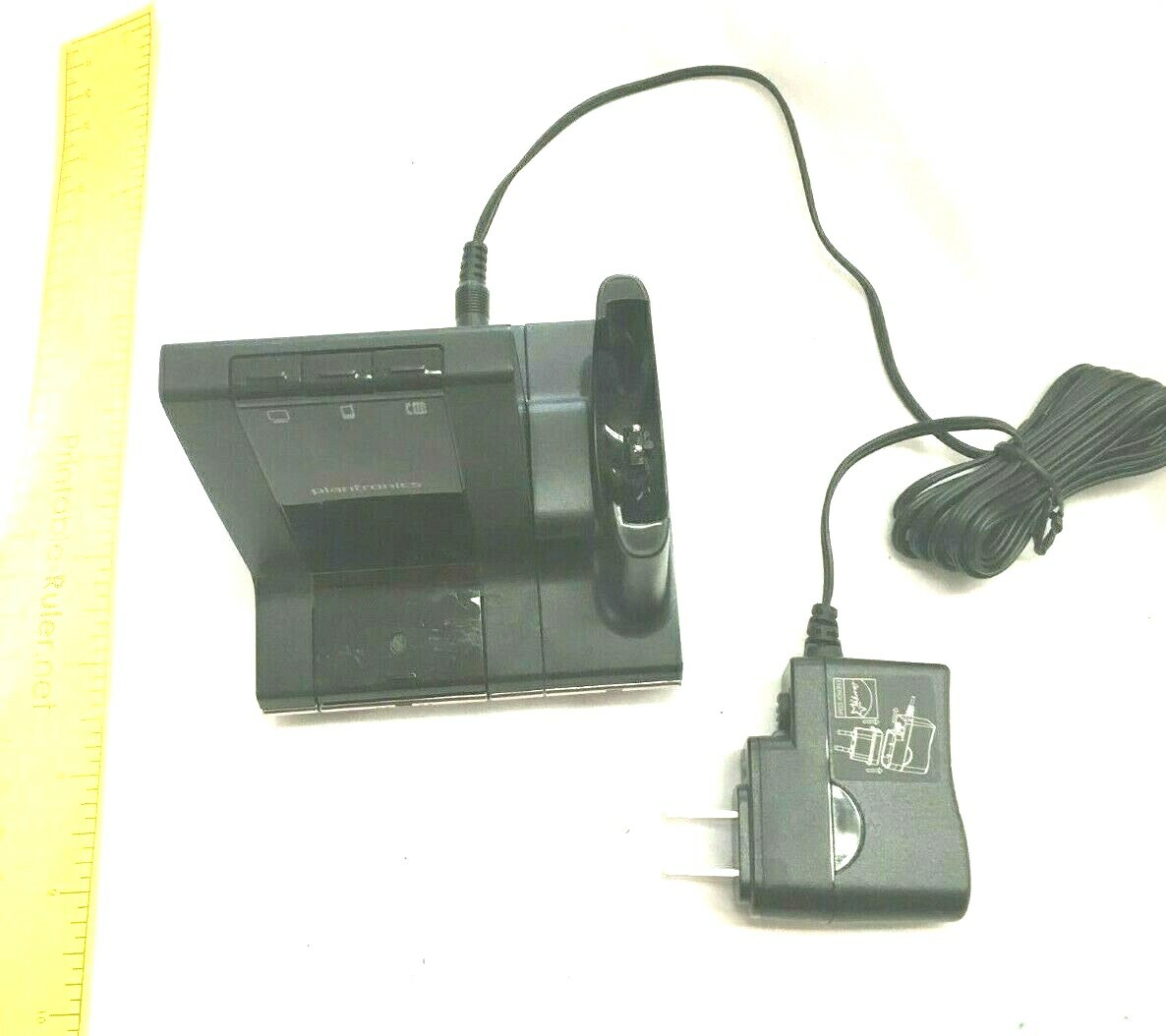 Plantronics W02 Dect 6.0 Charging Base With Original Power Supply Free Shipping