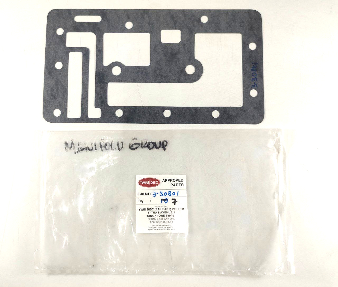 Gasket P/N 3-30801 For Twin Disc ( Pack of 7 )