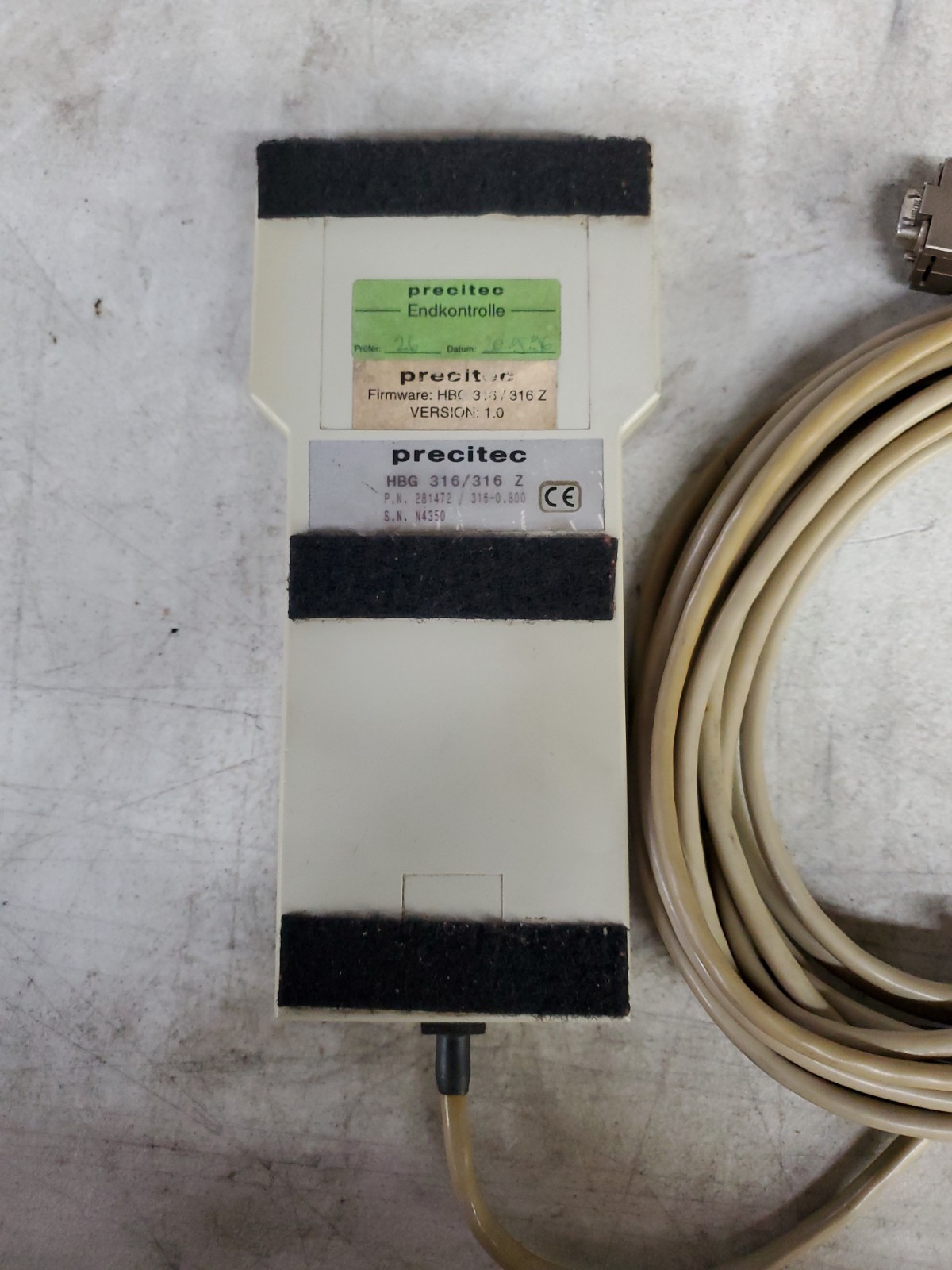 Precitec HGB 316/316 Z, 281462 / 316-0 . 800, N4350, Version: 1.0
