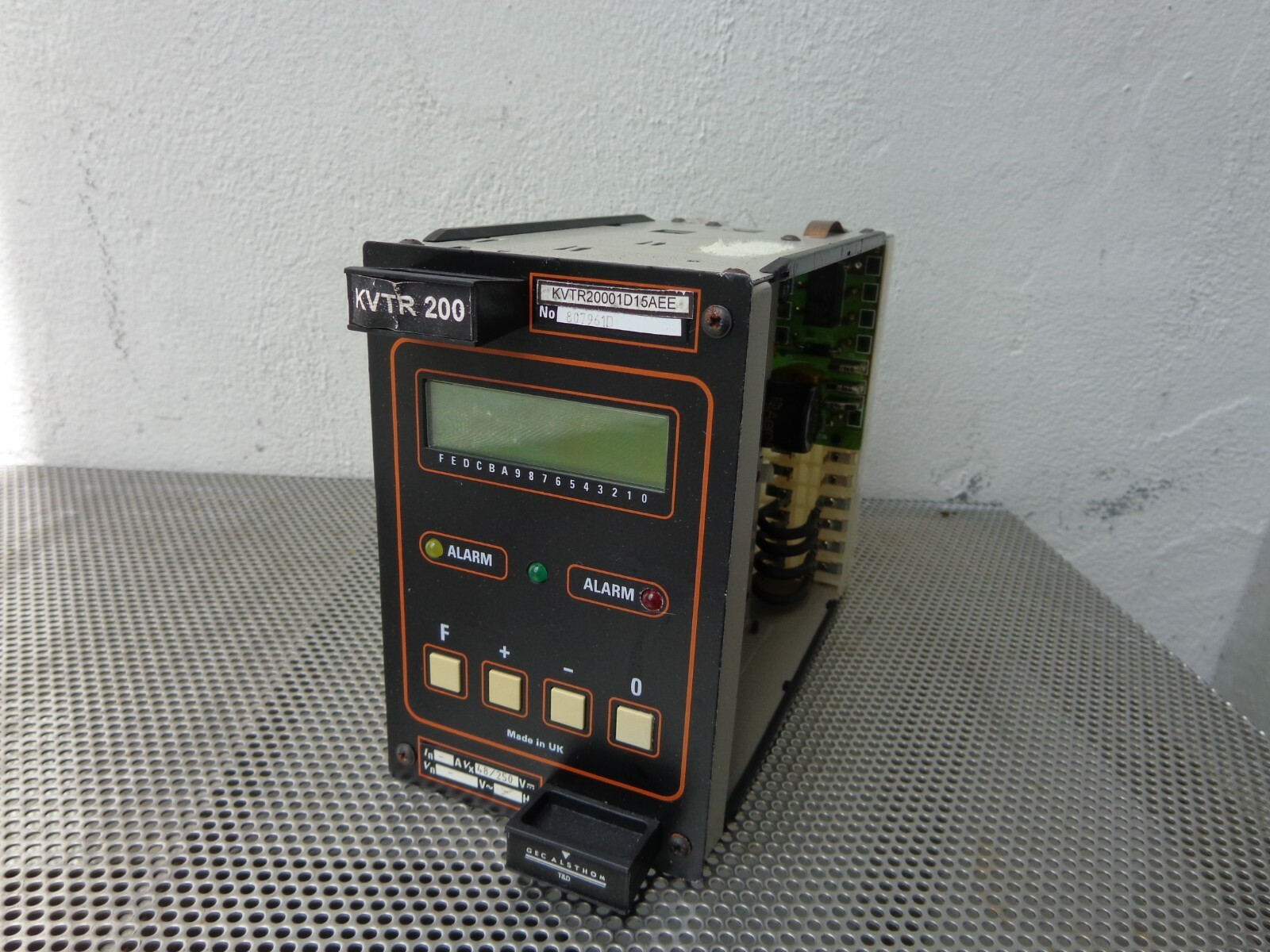 Gec Alsthom KVTR20001D15AEE KVTR 200 RELAY