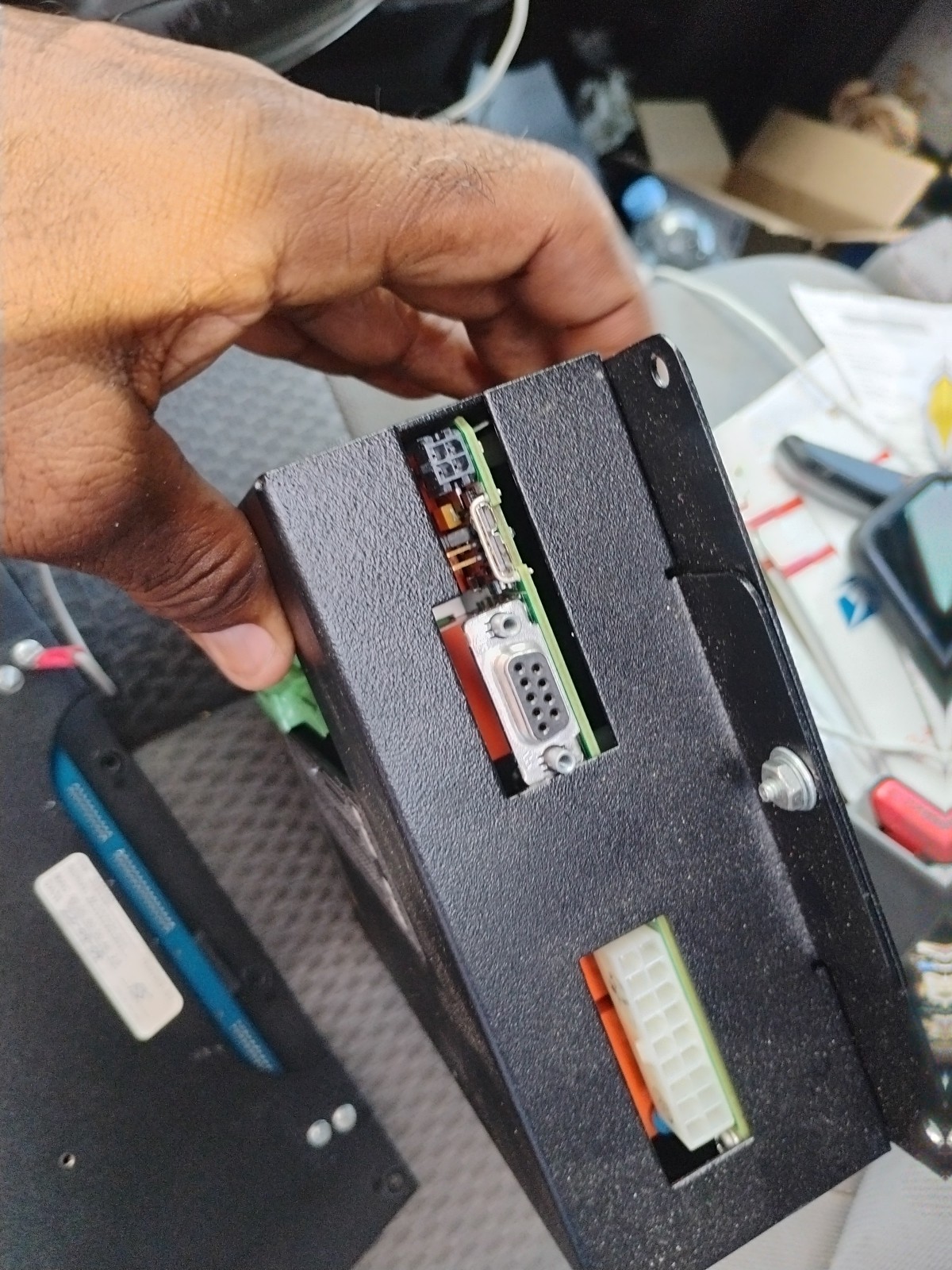 THOMSON TRANSFER SWITCH CONTROLLER TSC 900 PBC AND DISPLAY