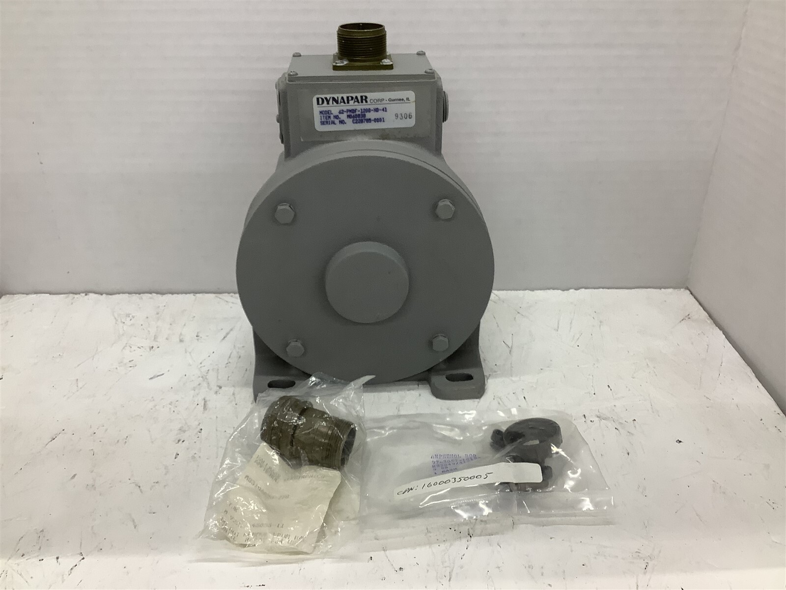 Dynapar 641 2PMDF 1200 X0 Encoder Series 60 1″Shaft