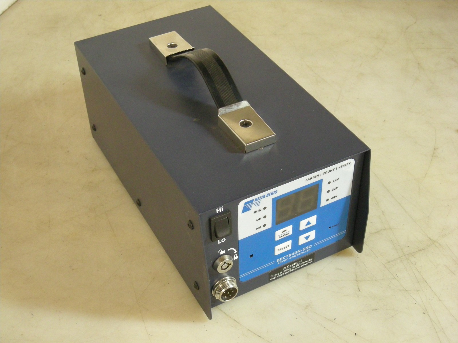 Delta Regis BECT840N-SSO Screwdriver Power Controller for use with