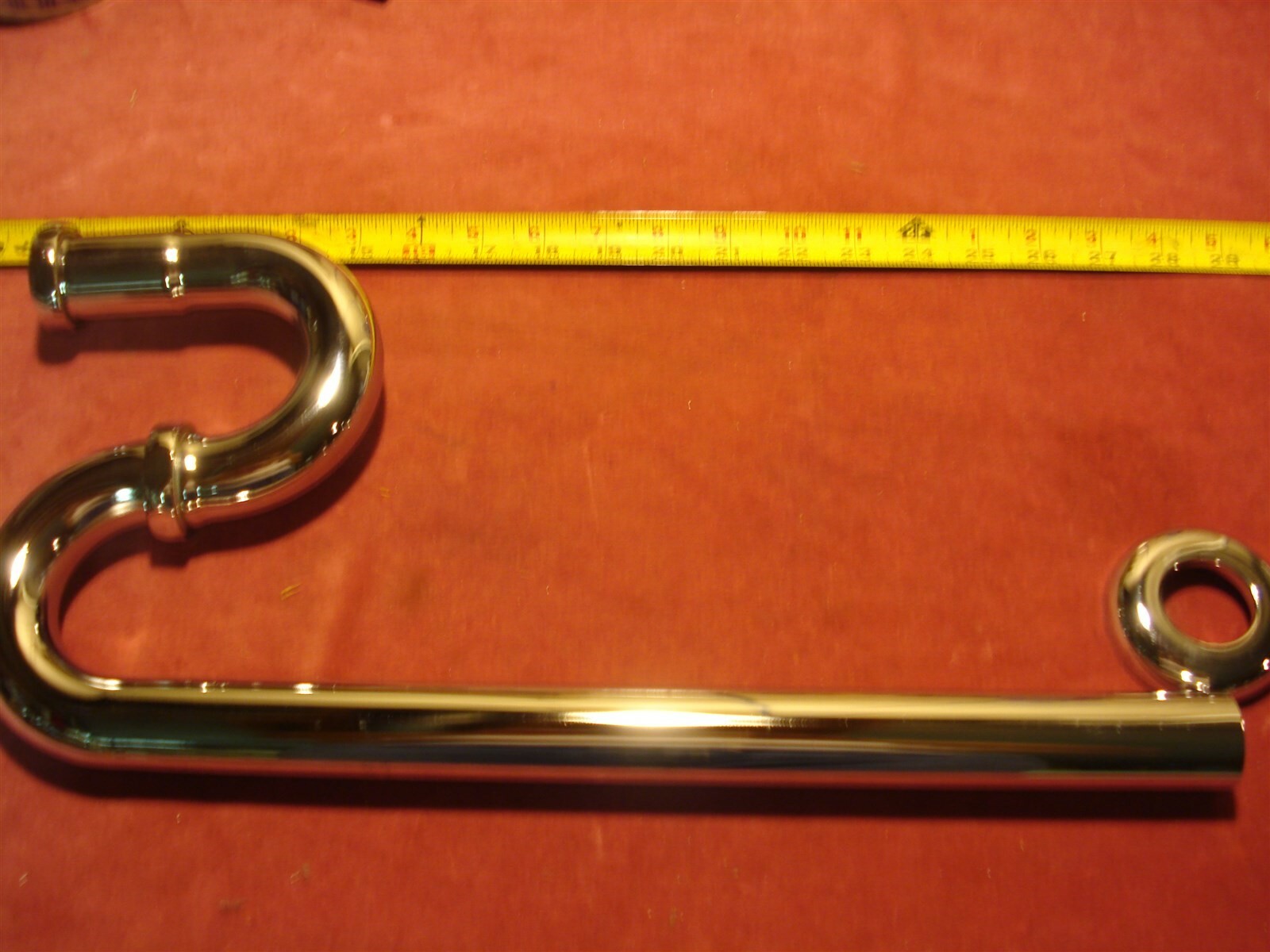 (0544.) S Trap 1-1/4″ Chrome Plated