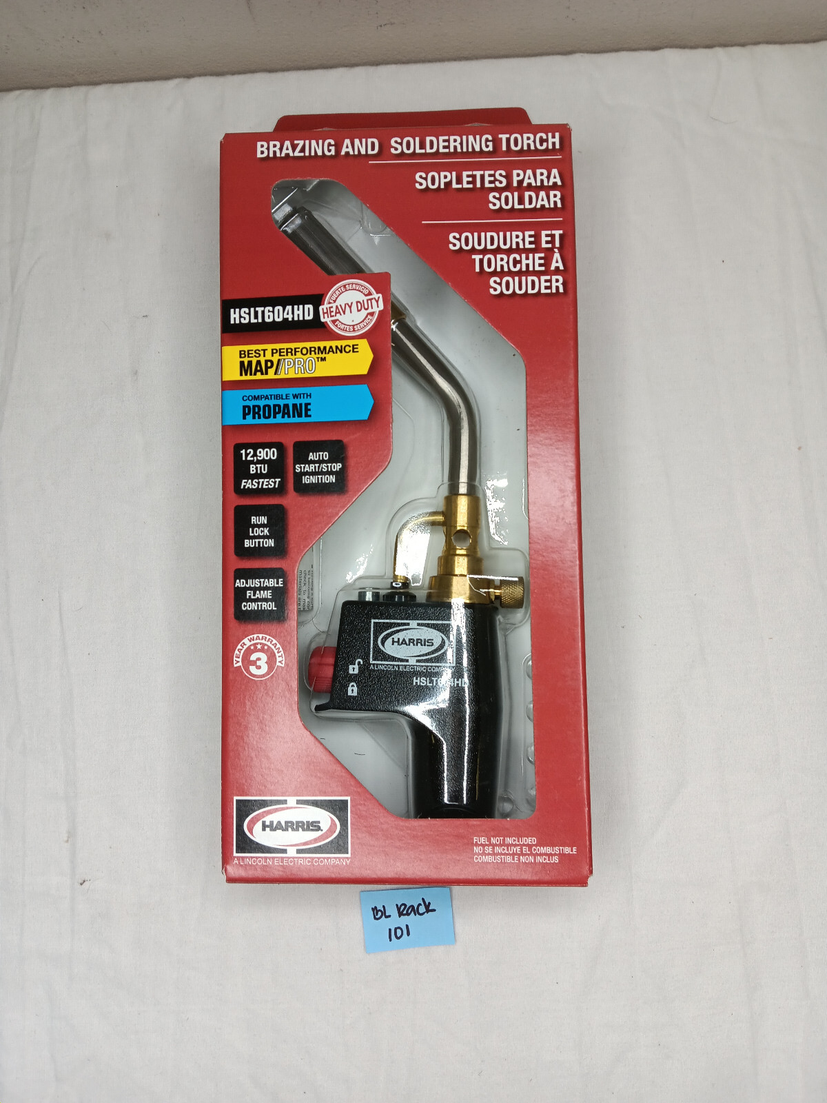 Harris 1400356 Heavy Duty Trigger Torch for MAP-Pro and Propane