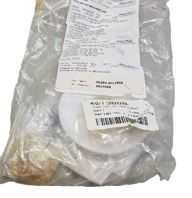 Pfeiffer 251440/000 B10001297 Wear Part Set Series BR01aNPS1 cl150