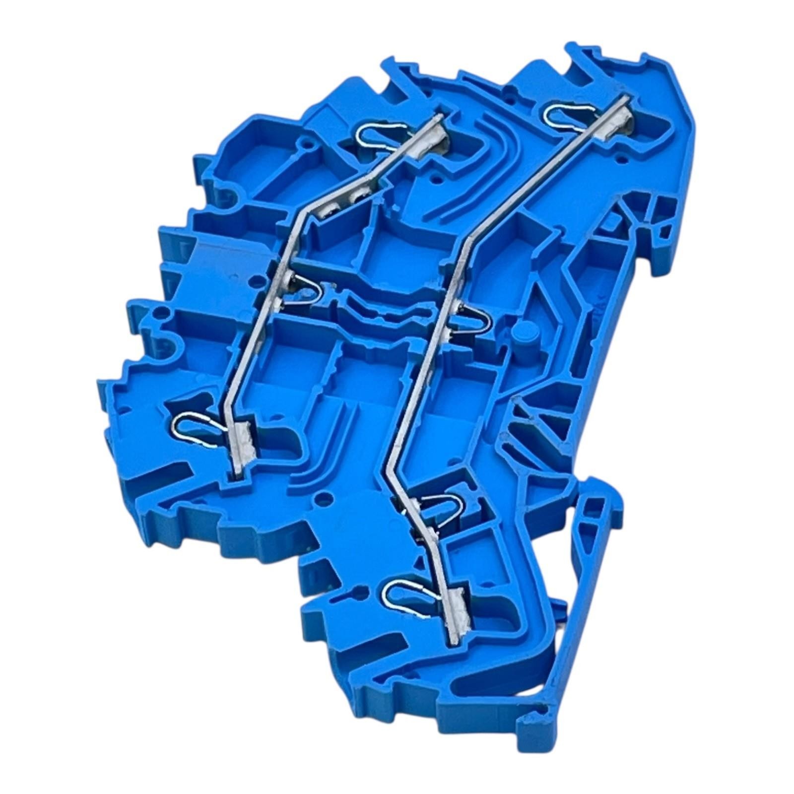 WAGO Terminal Block 2002-2604 TOPJOB S 2.5Mm² 500V Blue For DIN Rail