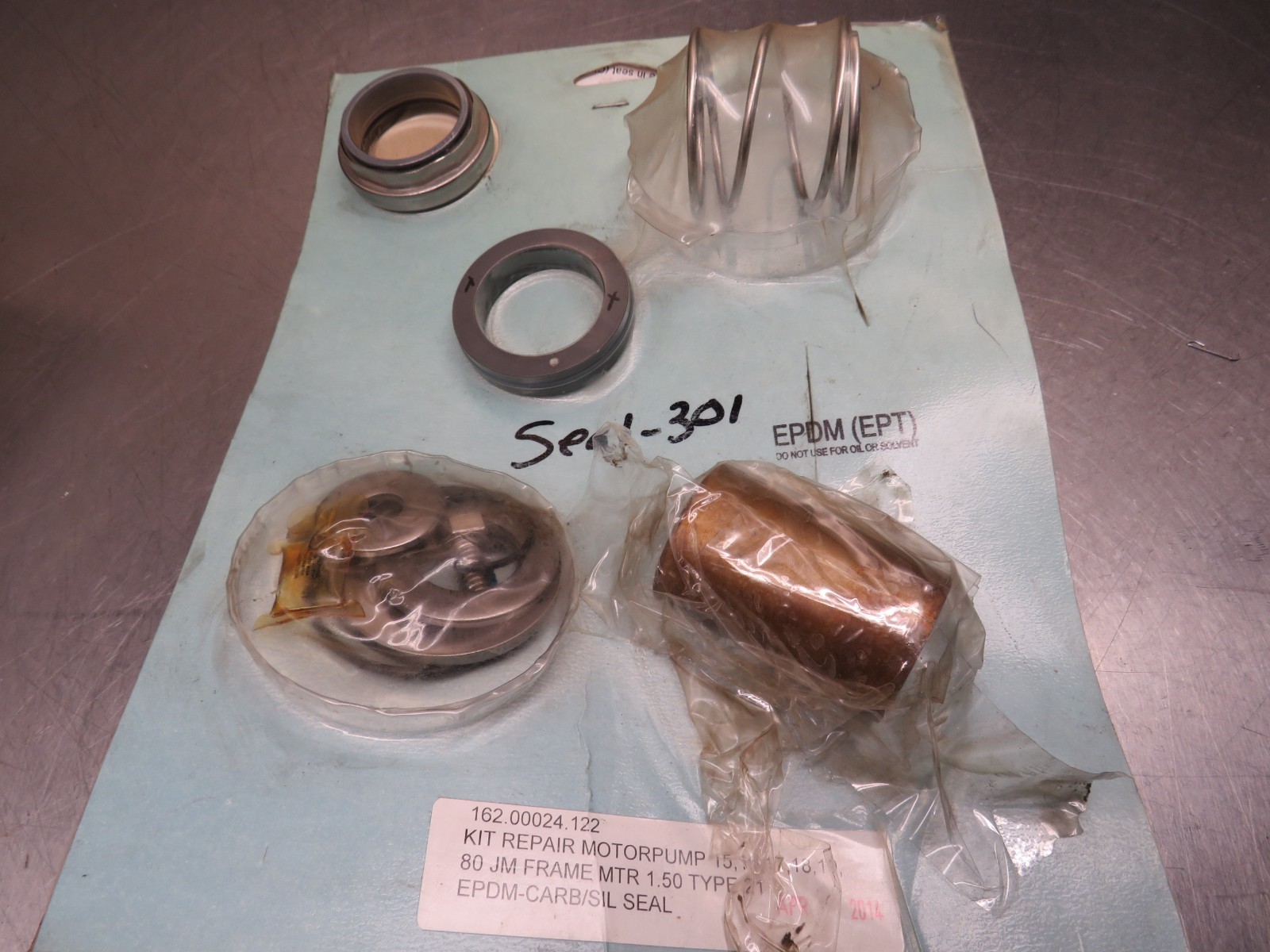 162.00024.122 Mechanical Seal Kit 1.50 Type 21