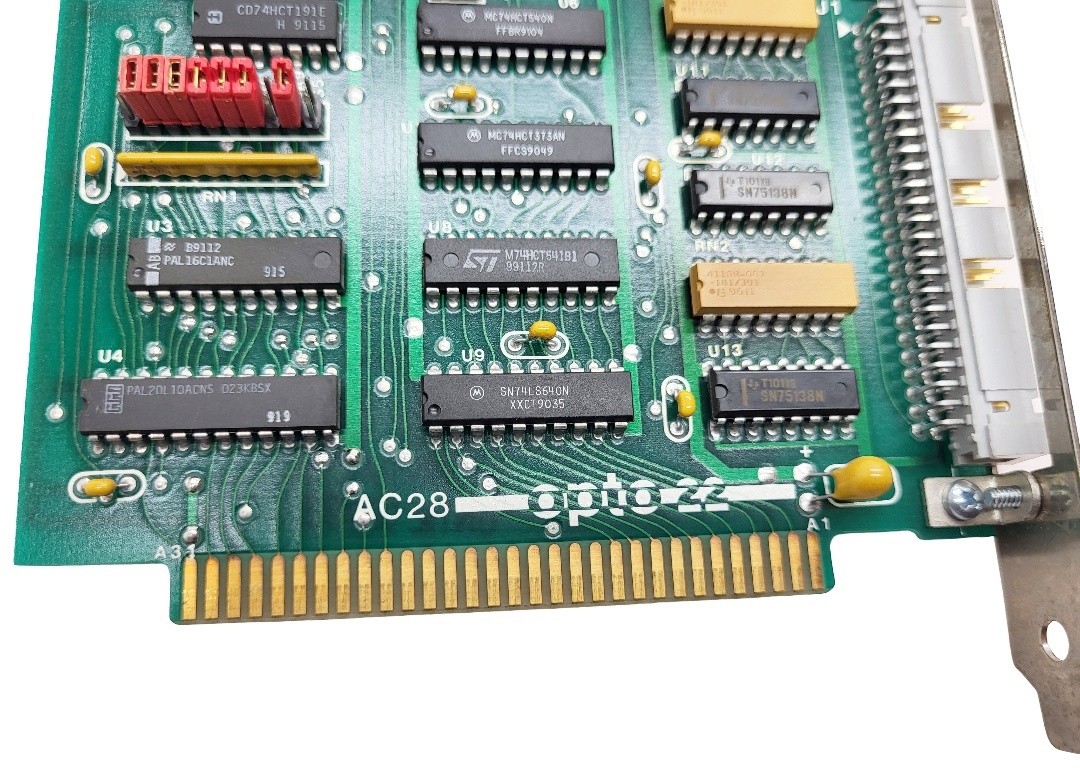 OPTO 22 AC28 ISA BUS TO PAMUX BUS ADAPTER CARD MODULE