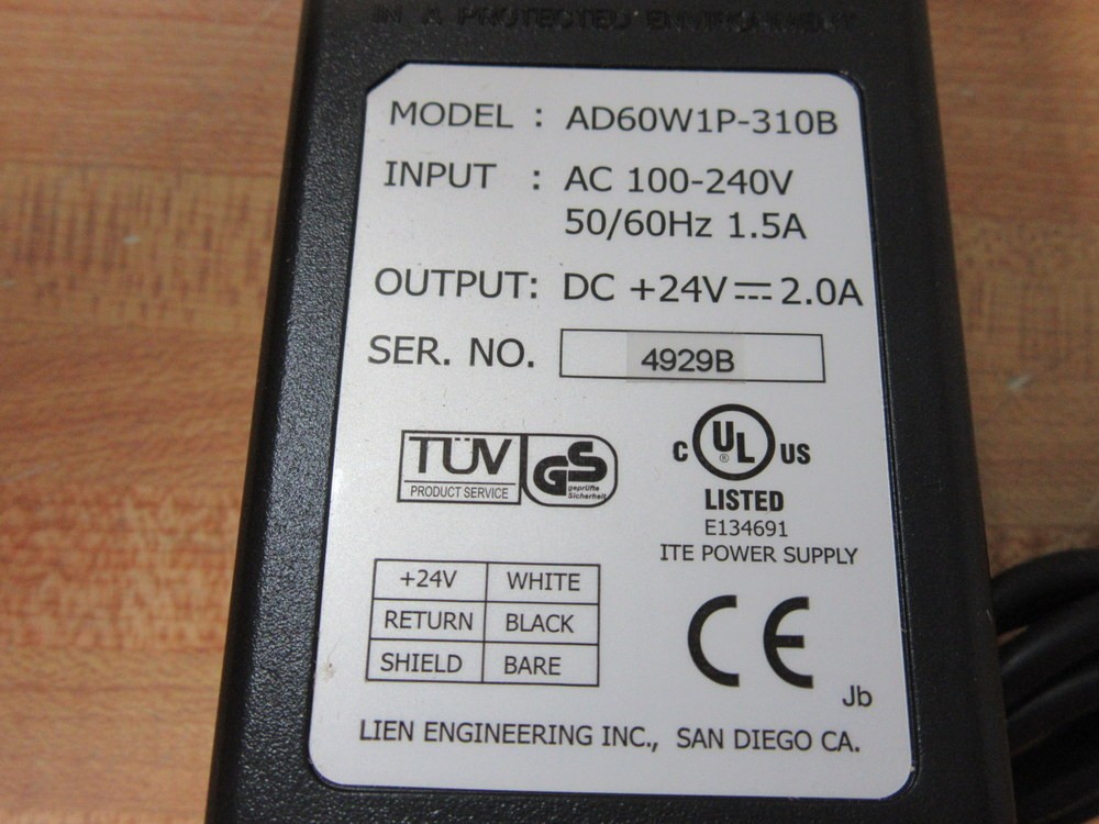 Microscan 97-100004-11 Power Supply AD60W1P-310B