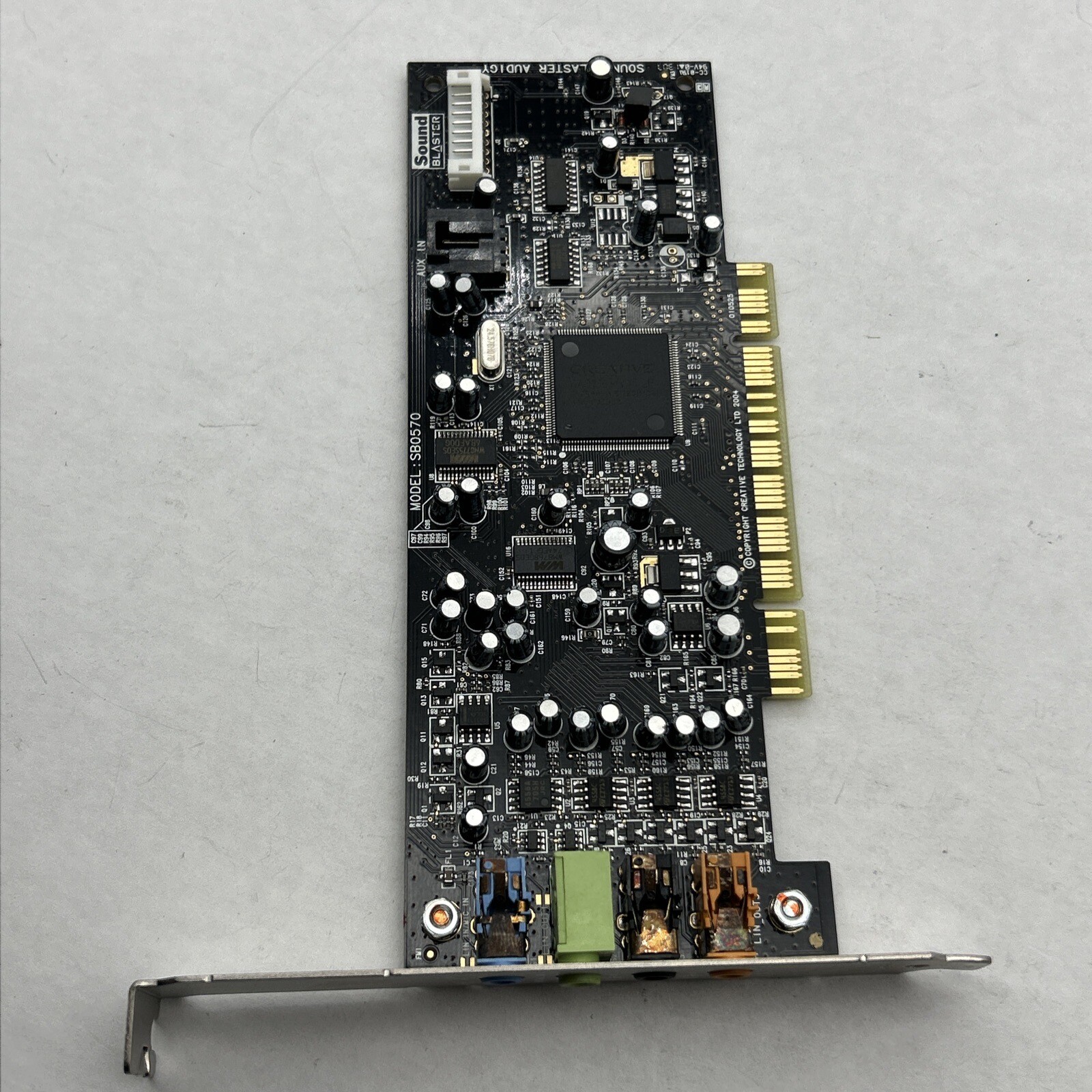 Creative Labs Sound Blaster Audigy PCI Sound Card # SB0570 Vintage Gaming 2004