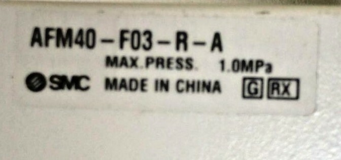 ✅ SMC AMGG350C-F03BD-R W/ AW30-F03-R-B W/ AFM40-F03-R-A