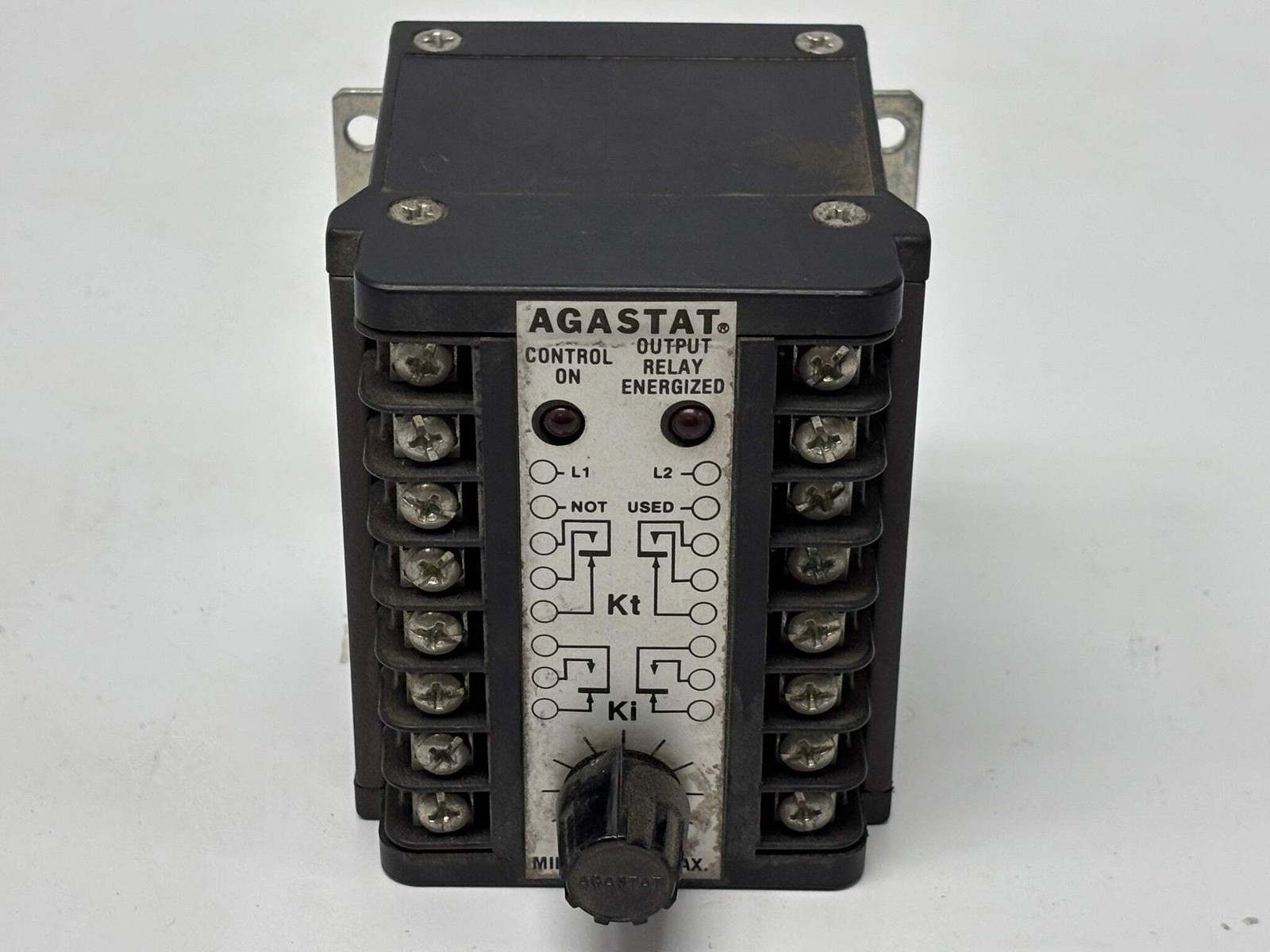 Agastat 9312ABT 120 V Timing Relay Adjustable 0.5–15 Sec Industrial Control