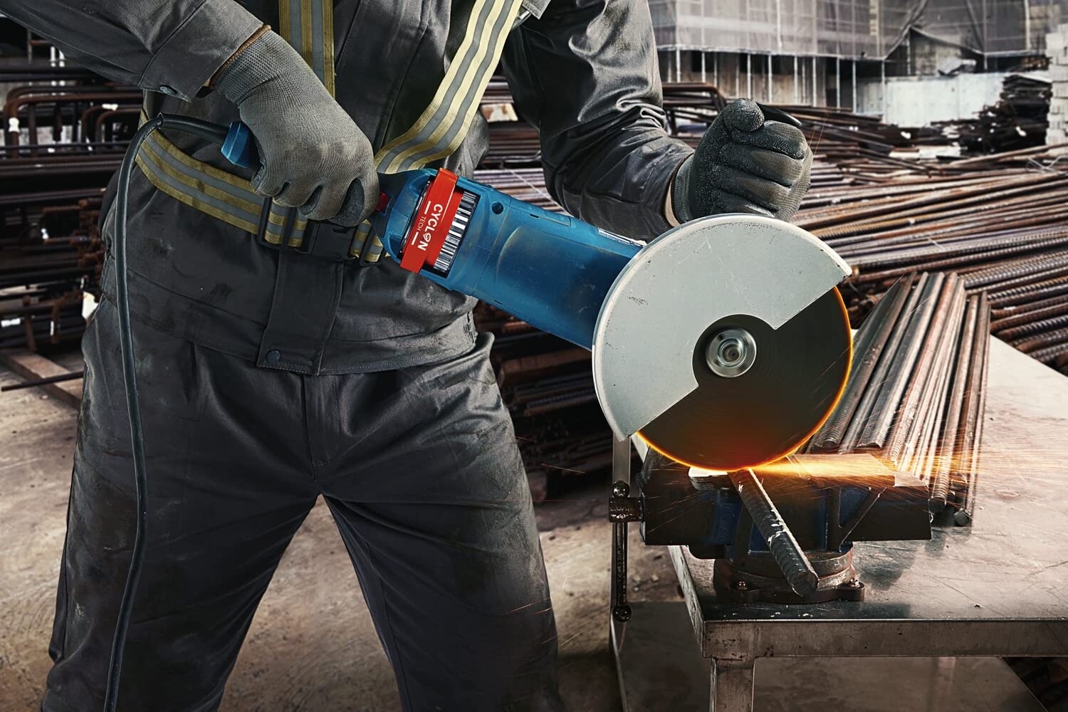 Bosch GWS 24-230 9″ Large Angle Grinder Professional Tool , 400 W free shipping