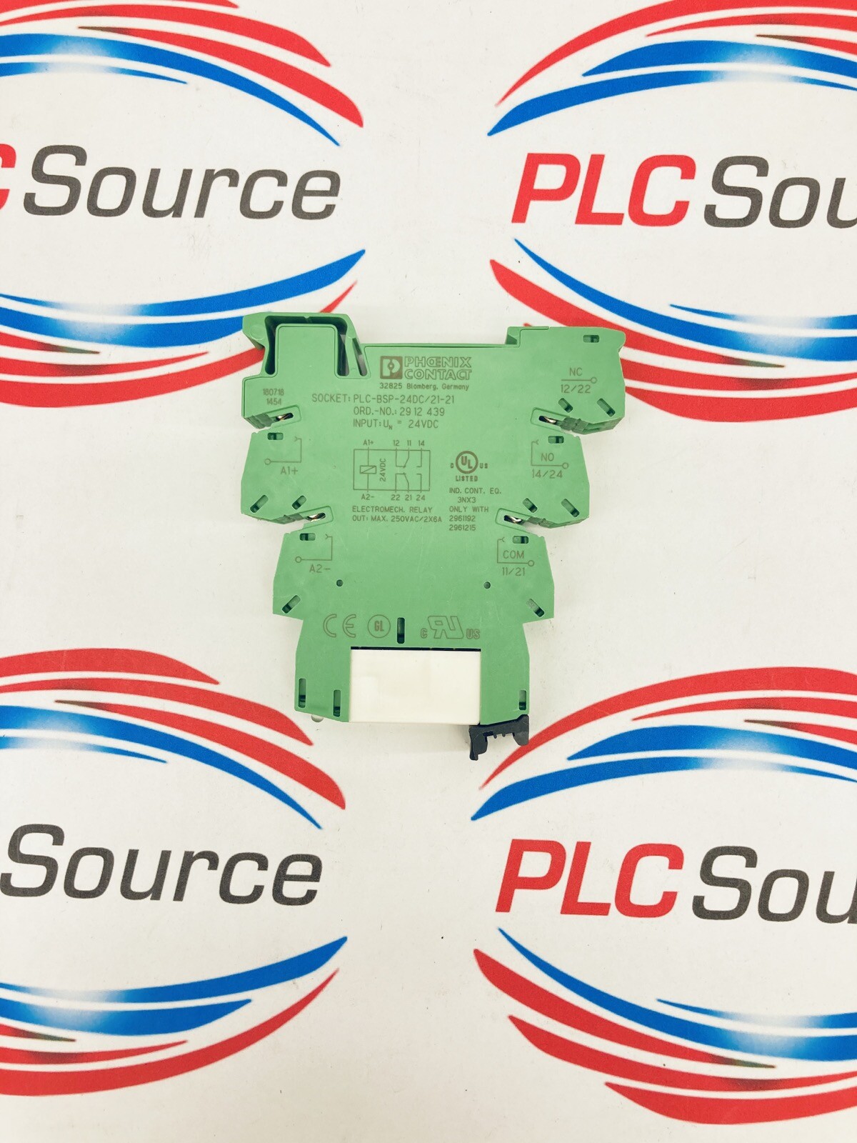 PHOENIX PLC-BSP-24DC/21-21 2912439 CONTACT BLOCK 24V