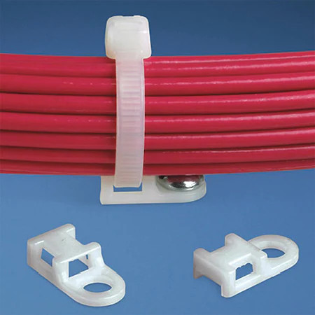 Panduit Ta1s10-M Cable Tie Mount, Screw Applied, Pk1000