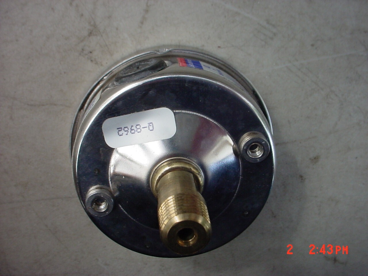 Ashcroft DuraLife Gauge 25 1009 AW-02B 2-1/2″ 0-60PSI