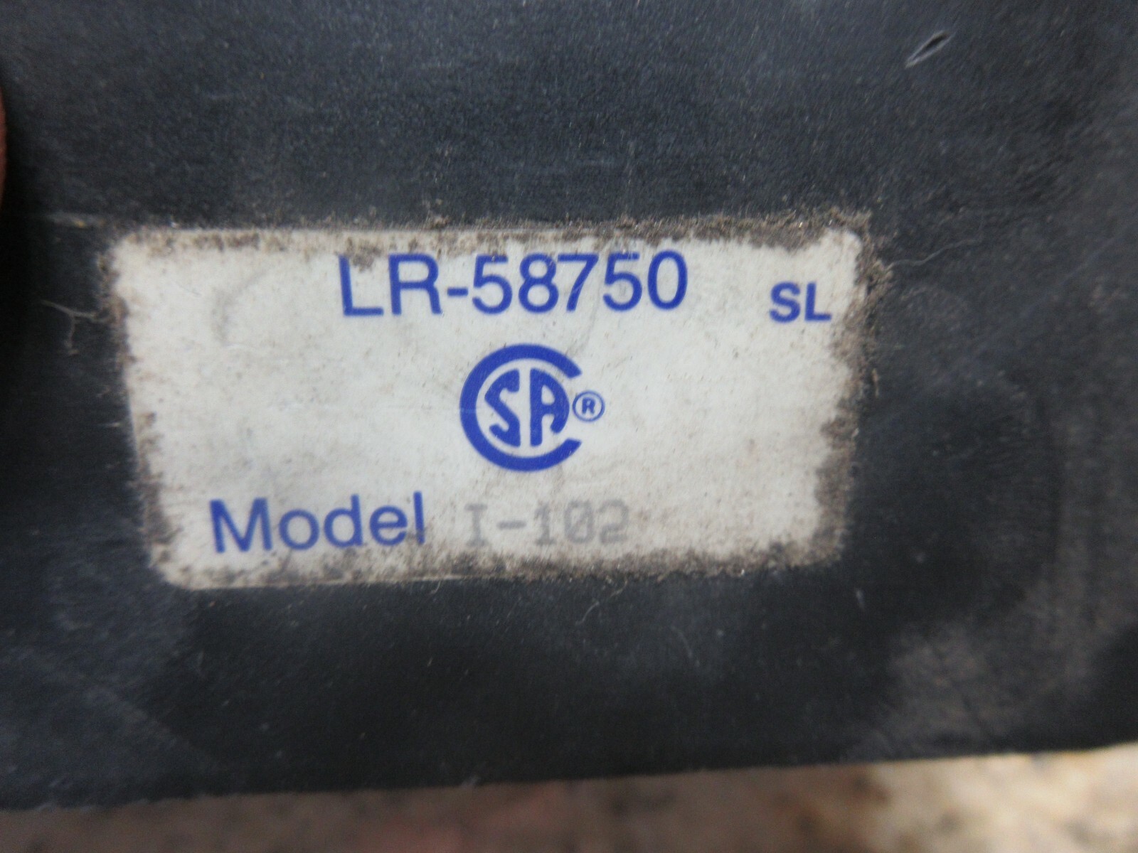 ISLATROL TRACKING FILTER MODEL I-102 120VAC 50/60HZ 4095163 LR-58750 I-102