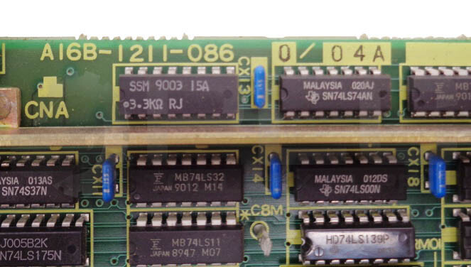FANUC A16B-1211-0860/04A MEMORY MODULE BOARD