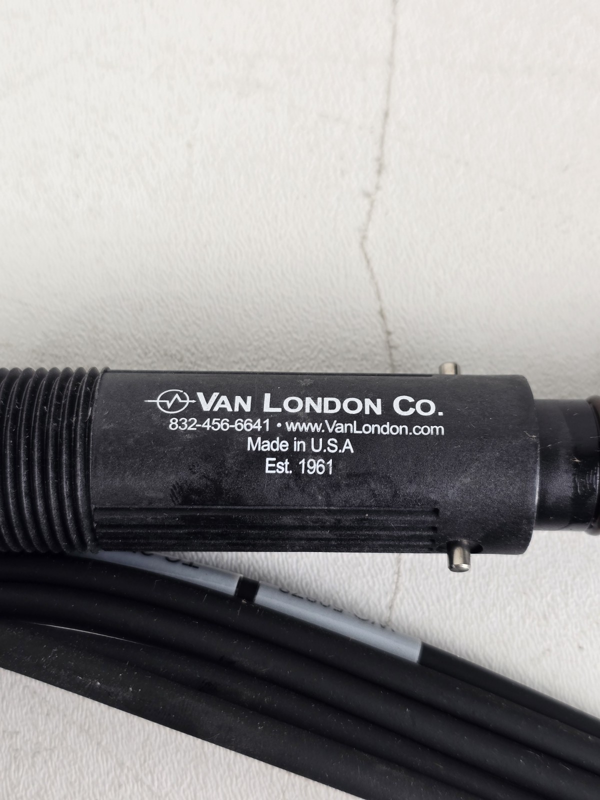 Van London V-1001-10BH PH Electrode Sensor 178945 Made In USA