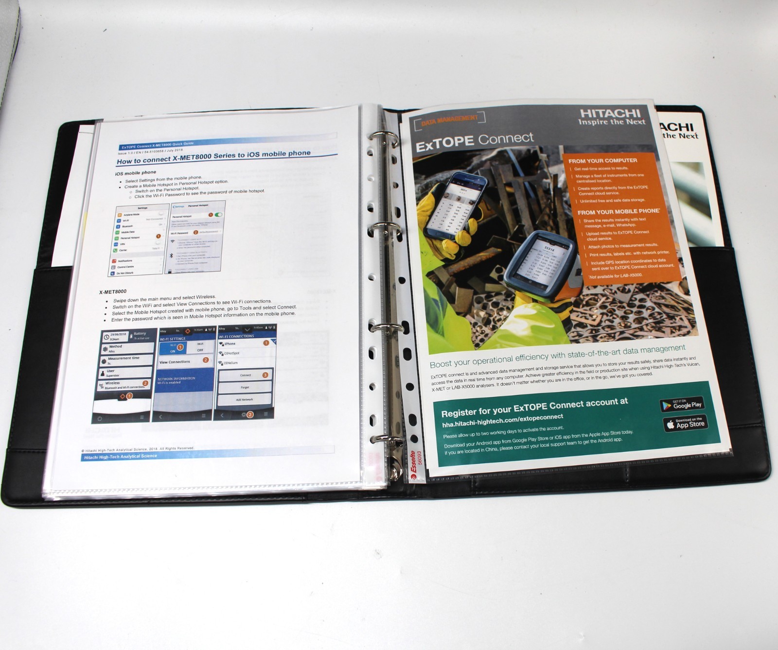 HITACHI Oxford X-MET 8000 EXPERT CG SMART XRF Handheld Analyzer
