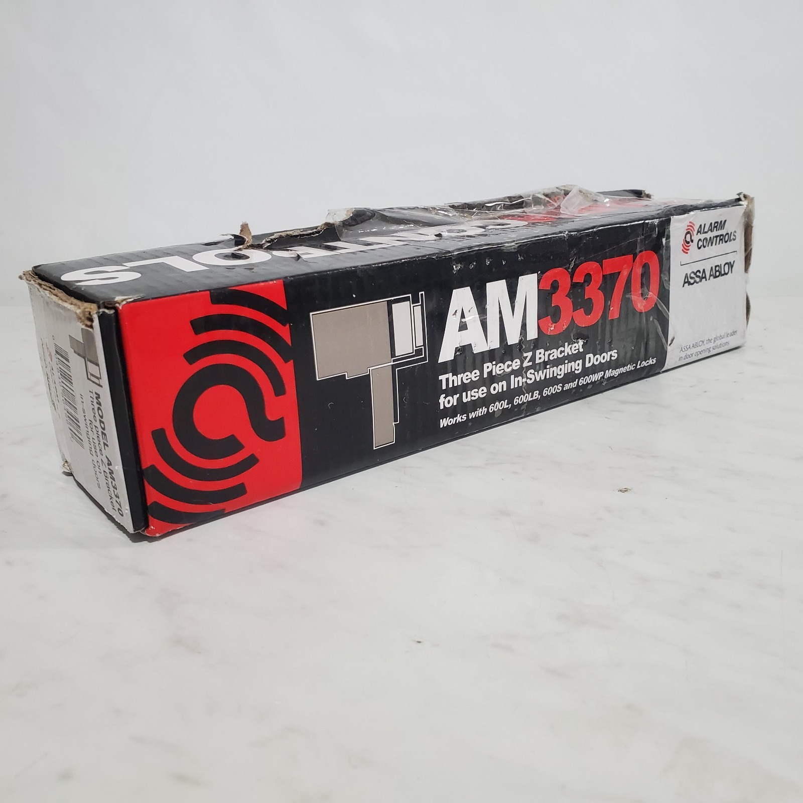 1 NEW ALARM CONTROLS AM3370 3 PEICE Z BRACKET NIB FREE SHIPPING