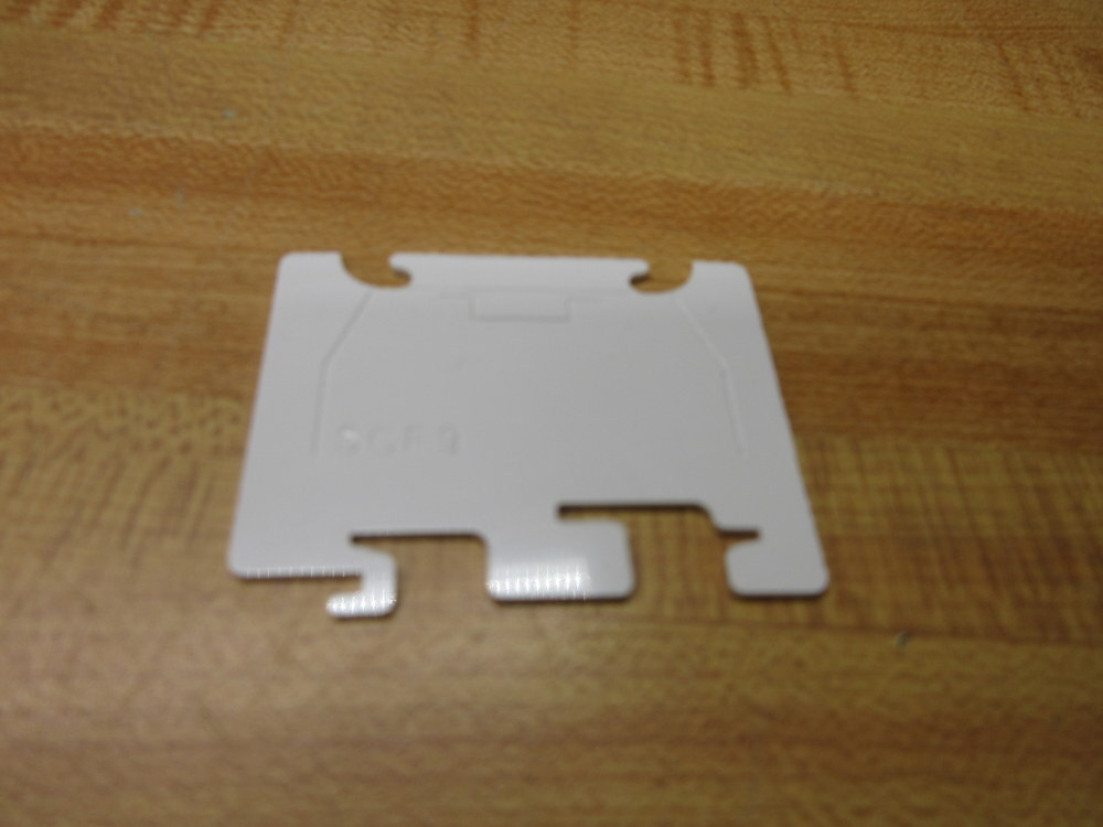 Entrelec SCF9 ABB Terminal Block End 1SNA103672R0100 (Pack of 21)