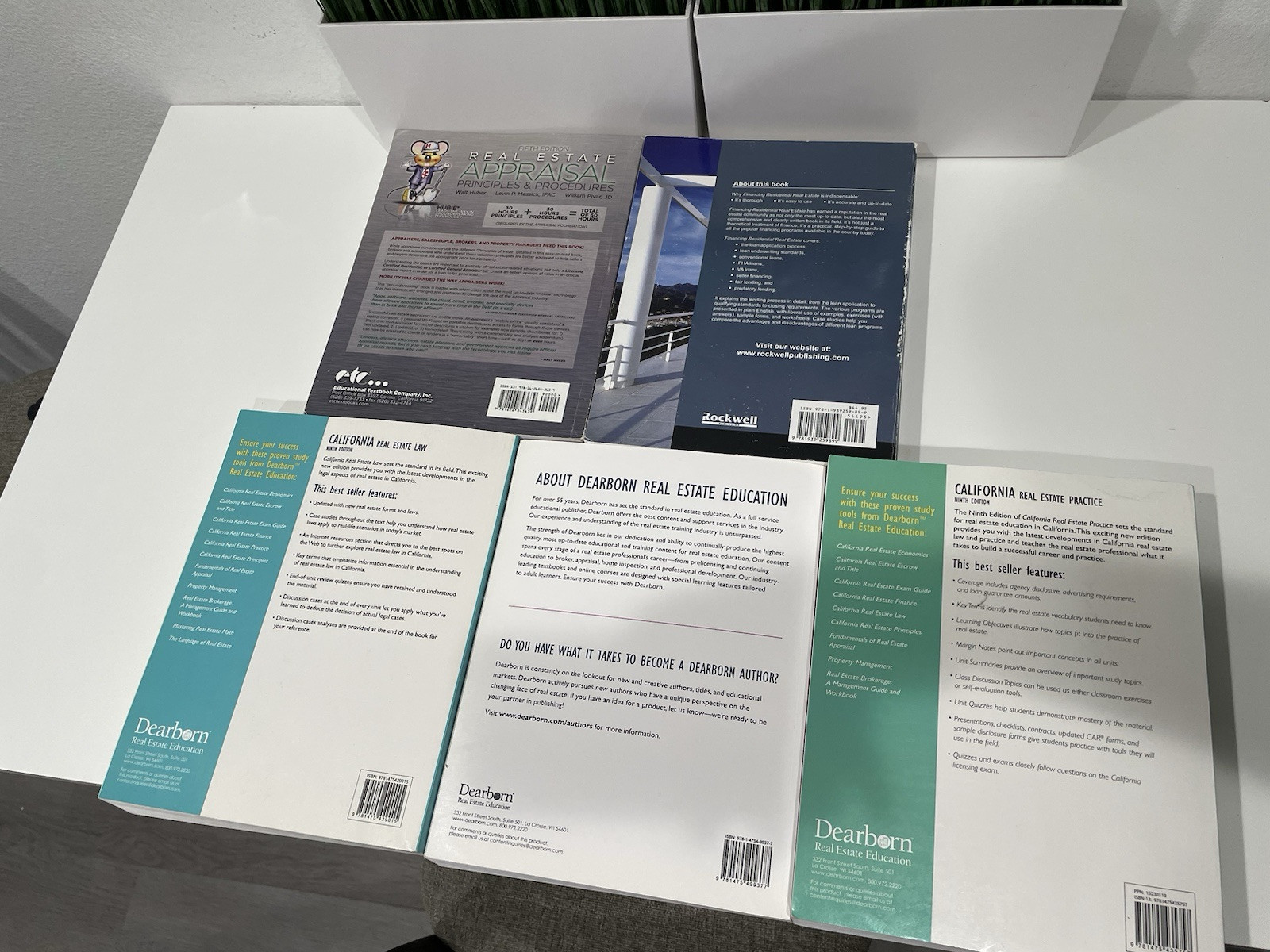 California Real Estate Textbook Bundle ￼