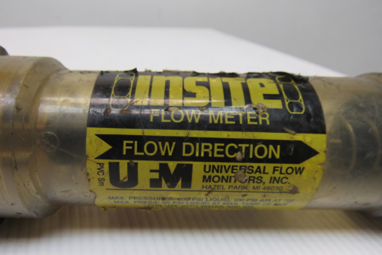 Universal Flow Monitors 3GPM Insite Flow Meter