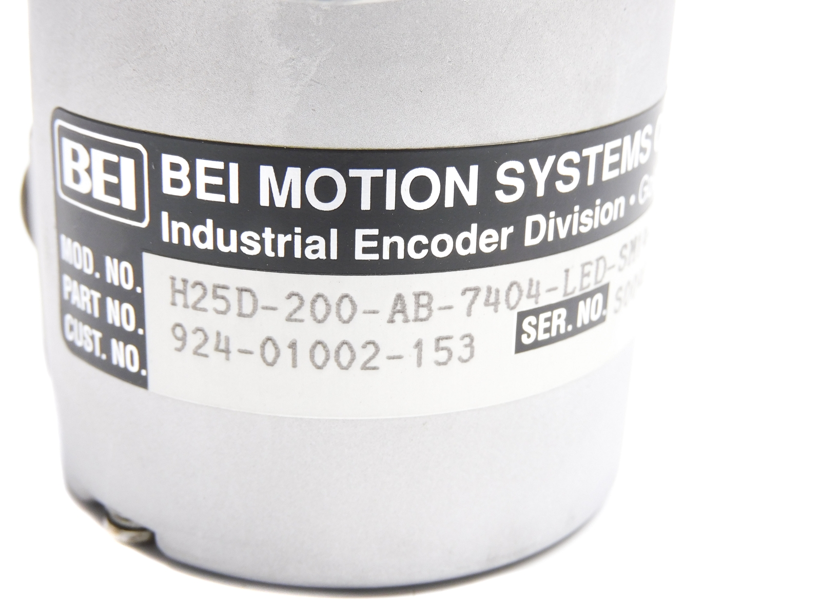 BEI H25D-200-AB-7404-LED-SM14-S NSNP