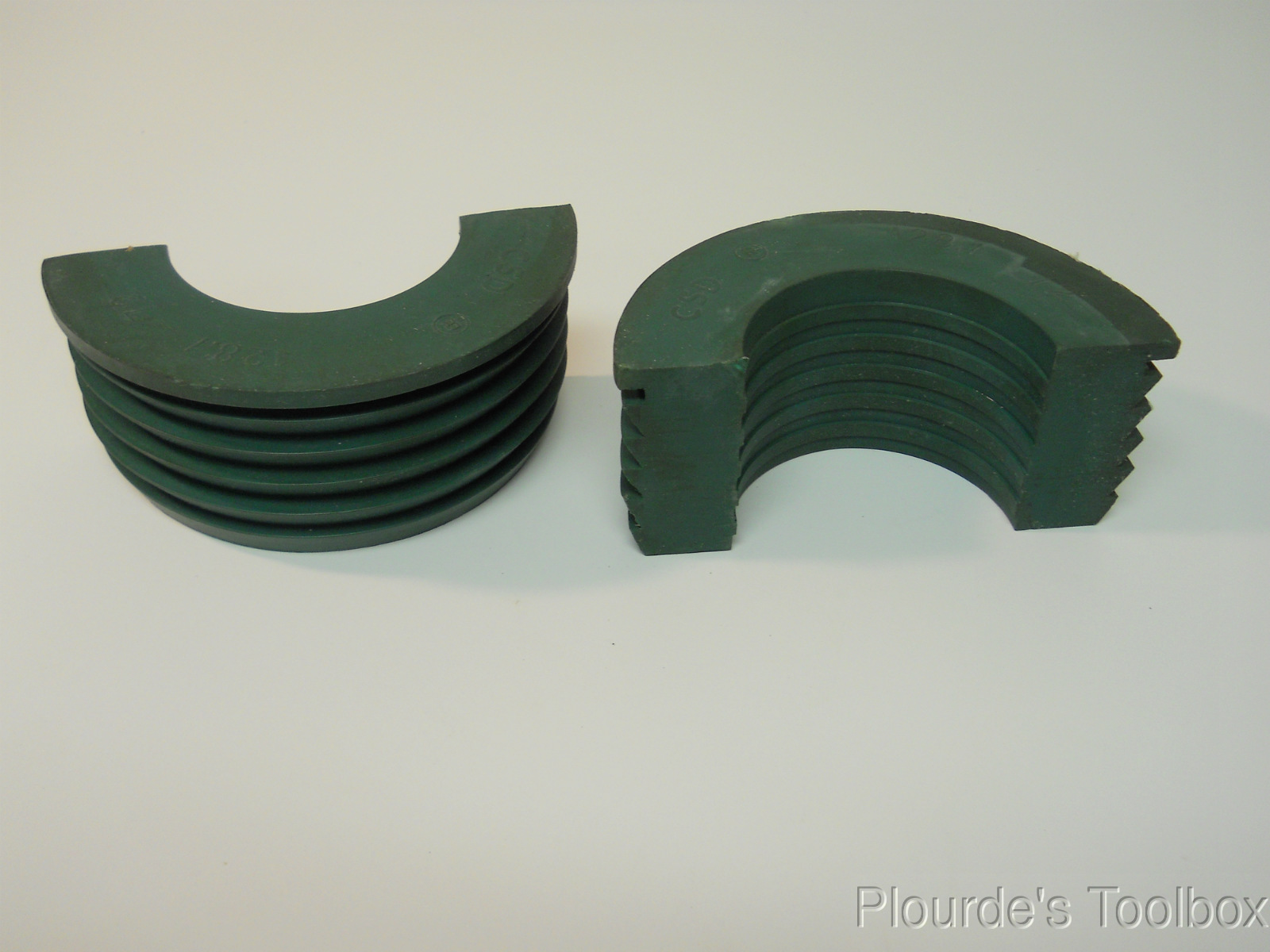 5″ CSD Fire Resistant Rubber Marine Bulkhead Circular Plug Seal, 128.1 x 72 mm